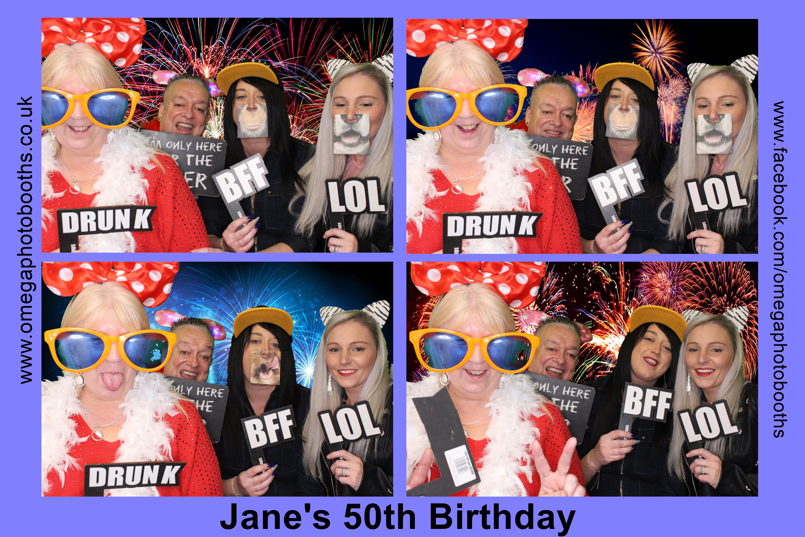 Jane’s 50th Birthday | View more photos from the event at gallery.omegaphotobooths.co.uk/u/Omega-Photobooths/Jane’s-50th-Birthday